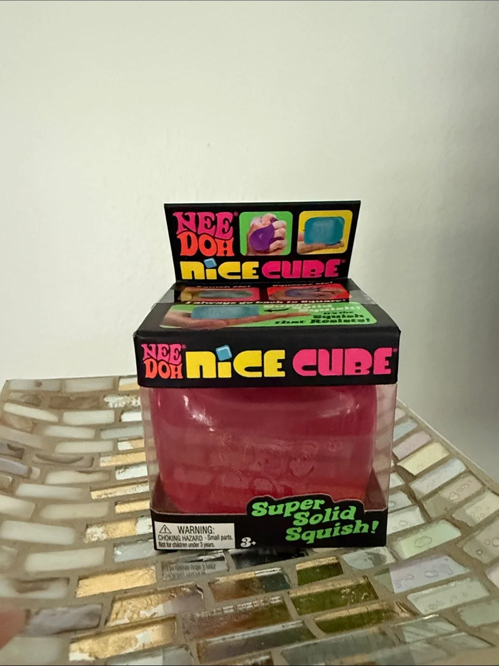 🔥 VIRAL Nee Doh Nice Cube -PINK 💗